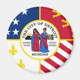 Detroit, Michigan, Verenigde Staten Magneet