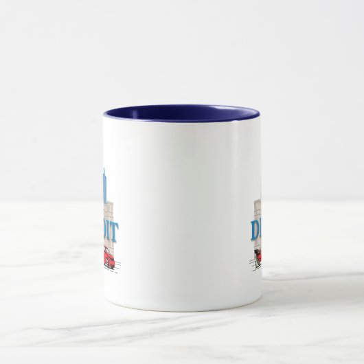 Detroit Michigan Verenigde Staten Mok (Midden)