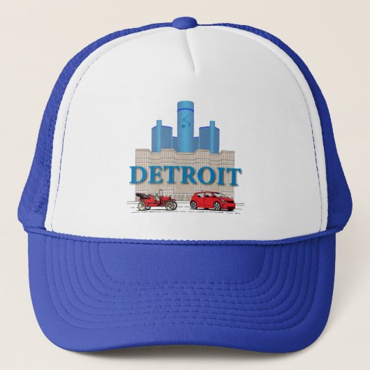 Detroit Michigan Verenigde Staten Trucker Pet (Voorkant)