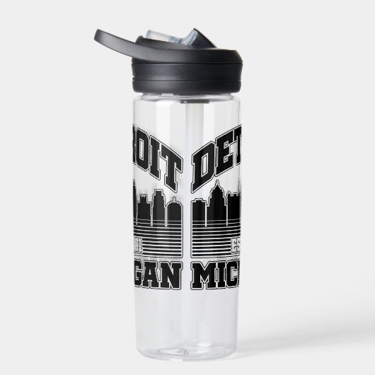 Detroit, Michigan Waterfles (Rechts)