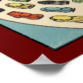 Detroit motor city poster kunst posters (Hoek)