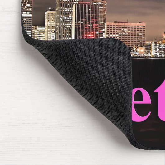 Detroit Mousepad Muismat (Hoek)