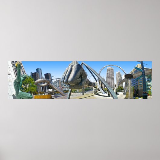 Detroit Mural Poster (Voorkant)