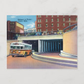 Detroit naar Windsor Tunnel Briefkaart (Voorkant)