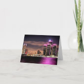 Detroit Notecard Kaart (Voorkant)
