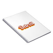  Detroit Notitieboek (Rechterzijde)