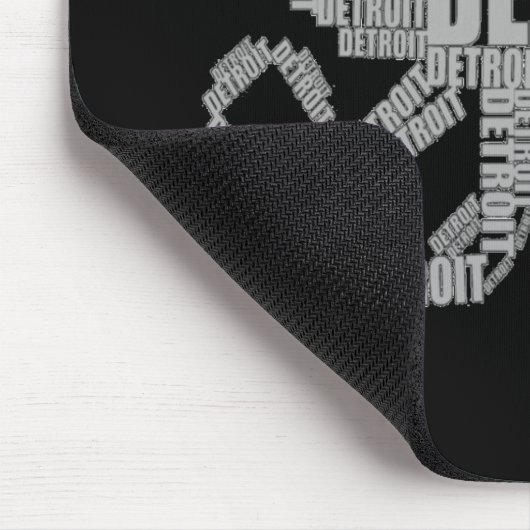 Detroit Octopus Art Muismat (Hoek)