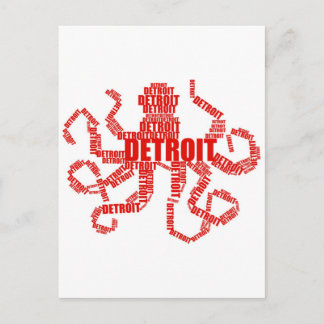 Detroit Octopus Briefkaart