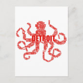 Detroit Octopus Briefkaart (Voorkant)