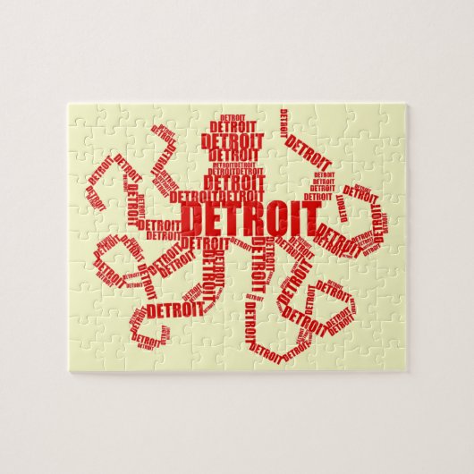 Detroit Octopus Legpuzzel (Horizontaal)