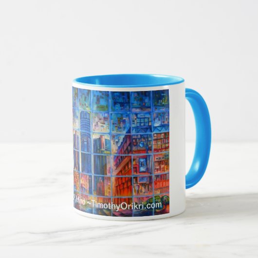 Detroit op mijn gedachten mok (Voorkant rechts)