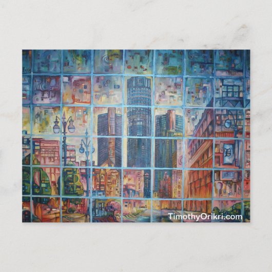 Detroit op Mijn Mening I - Briefkaart (Voorkant)