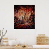 Detroit op Mijn Mind XI Canvas Print (Keuken)