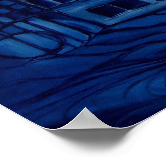 Detroit op Rocks II - Canvas Print (Hoek)