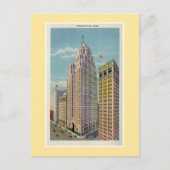  Detroit Penobscot Building Briefkaart (Voorkant)
