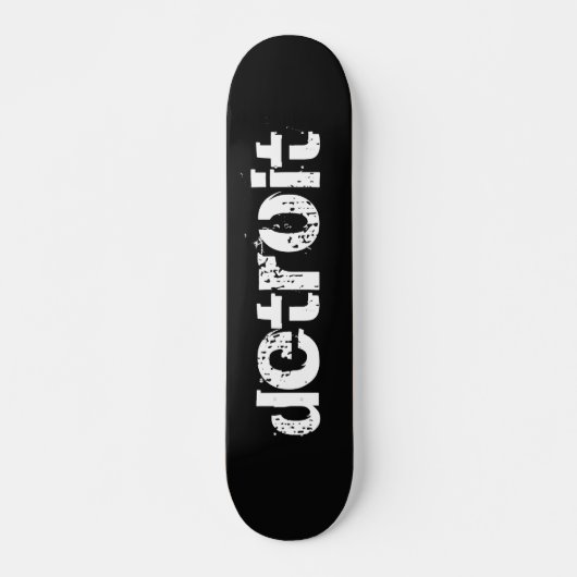 Detroit Persoonlijk Skateboard (Voorkant)