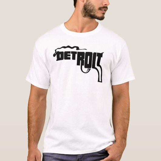 Detroit Pistool T-shirt (Voorkant)