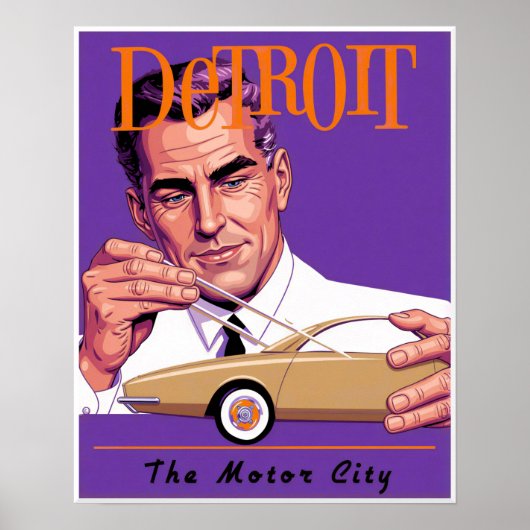 Detroit poster (Voorkant)