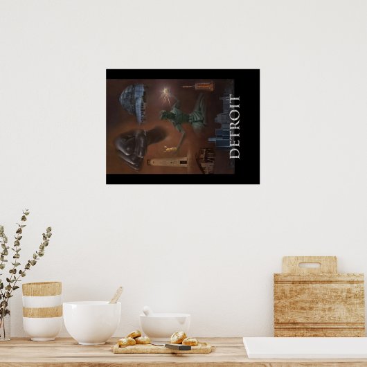 Detroit Poster (Keuken)