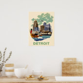 Detroit Poster (Keuken)