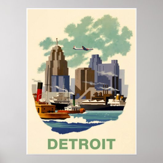 Detroit Poster (Voorkant)