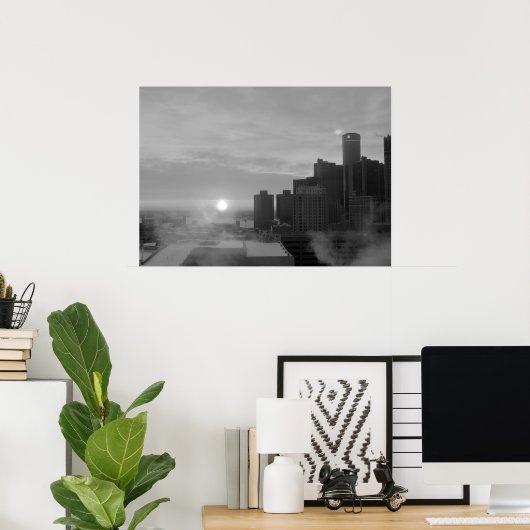 Detroit Poster (Thuiskantoor)