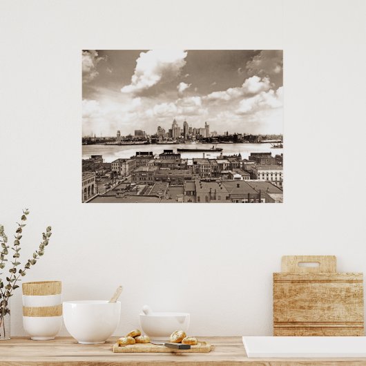 Detroit Poster (Keuken)