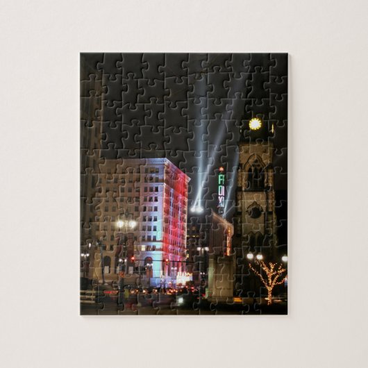 Detroit puzzle legpuzzel (Verticaal)