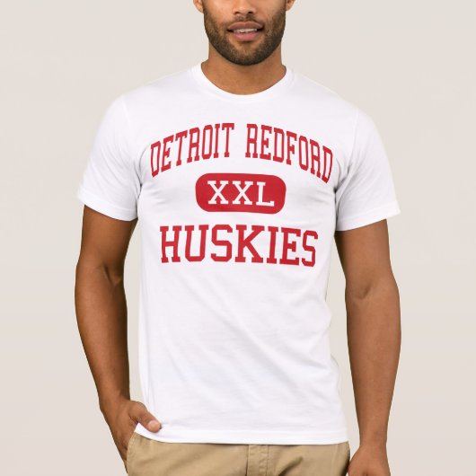Detroit Redford - Huskies - High - Detroit T-shirt (Voorkant)