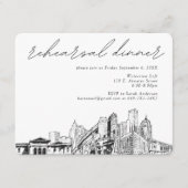 Detroit repetitie diner bruiloft behuizing Kaart (Voorkant)