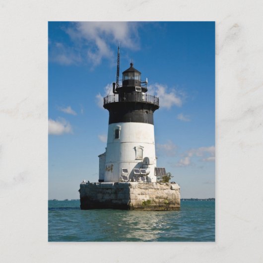 Detroit River Lighthouse Briefkaart (Voorkant)