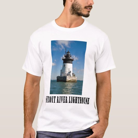 Detroit River Lighthouse T-shirt (Voorkant)