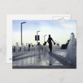 Detroit riverside #3 briefkaart (Voorkant / Achterkant)