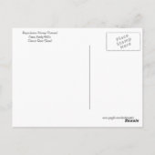 Detroit riviertunnel Briefkaart (Achterkant)