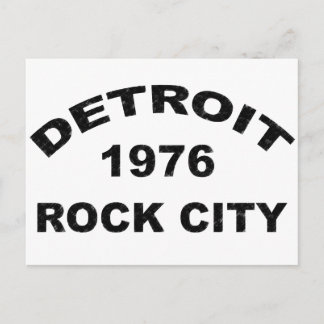 DETROIT ROCK CITY 1976 BRIEFKAART