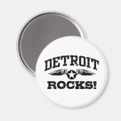 Detroit Rocks Magneet (Voorkant / Achterkant)
