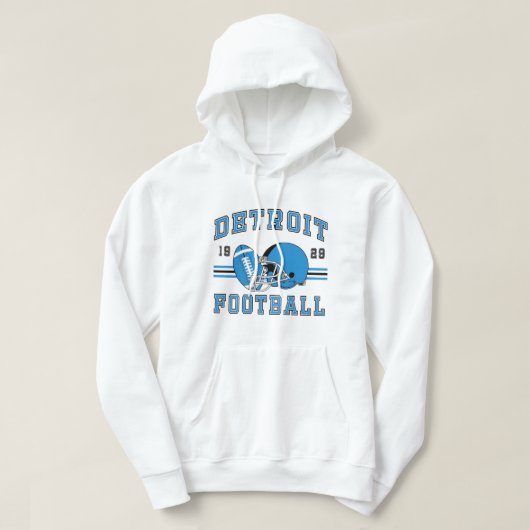 Detroit Rugby Hoodie (Design voorkant)