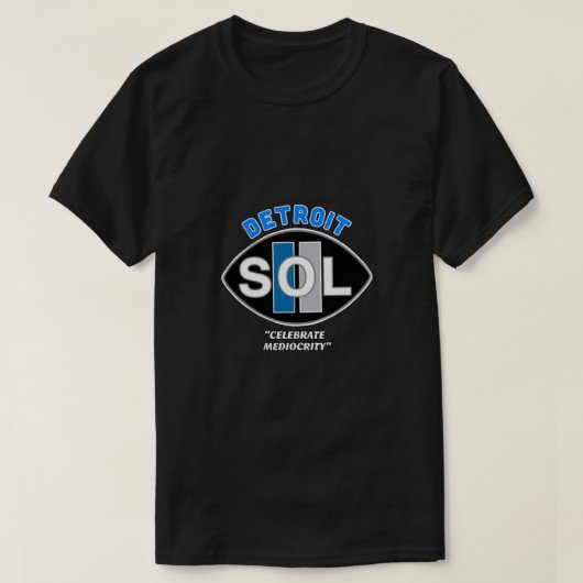 DETROIT-S.O.L. (DEZELFDE OUDE LIONS) Essential T-S T-shirt (Design voorkant)