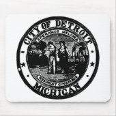 Detroit Seal Muismat (Voorkant)