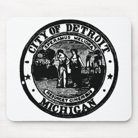 Detroit Seal Muismat (Voorkant)