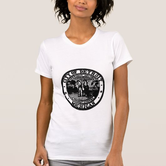 Detroit Seal T-shirt (Voorkant)