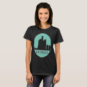 Detroit Silhouet 6 T-shirt (Voorkant volledig)