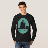 Detroit Silhouet 6 T-shirt (Voorkant volledig)