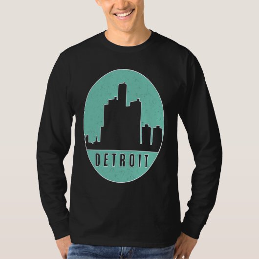 Detroit Silhouet 6 T-shirt (Voorkant)