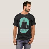 Detroit Silhouet  6 T-shirt (Voorkant volledig)