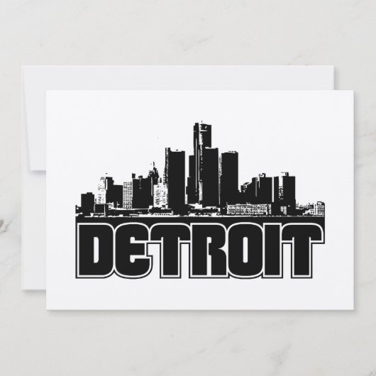 Detroit Skyline (Voorkant)