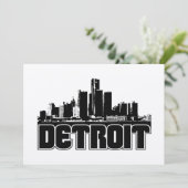 Detroit Skyline (Staand voorkant)
