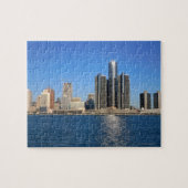 Detroit skyline 2 legpuzzel (Horizontaal)