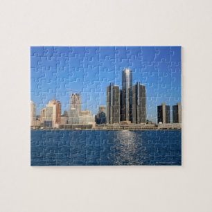 Detroit skyline 2 legpuzzel