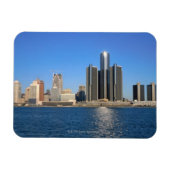 Detroit skyline 2 magneet (Horizontaal)